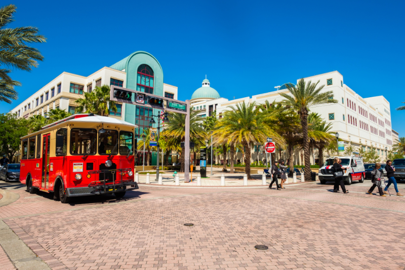 Streets on West Palm Beach