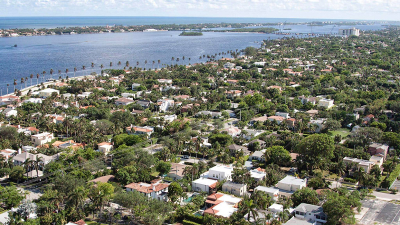 West Palm beach Aerial