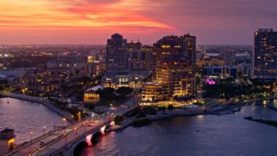 Sunset at West Palm Beach