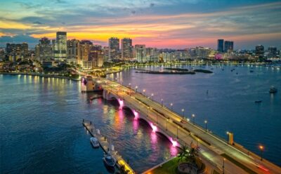 West Palm Beach Aerial View
